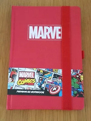 Marvel Logo Premium A5 Notebook Brand New Pyramid International Spiderman Hulk • £6.99