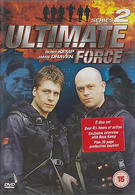 ULTIMATE FORCE - Complete 2nd Series. Ross Kemp Jamie Draven (2xDVD SET 2005) • £4.99