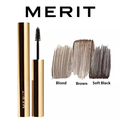 MERIT Brow 1980 Volumizing Eyebrow Pomade Gel Available In 3 Shades Free Ship • $40.45