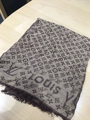 Louis Vuitton Wool Scarf 66inches X 27inches • £80