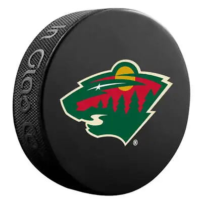 Minnesota Wild Basic Official NHL Slovakia Hockey Souvenir Game Puck • $12.99
