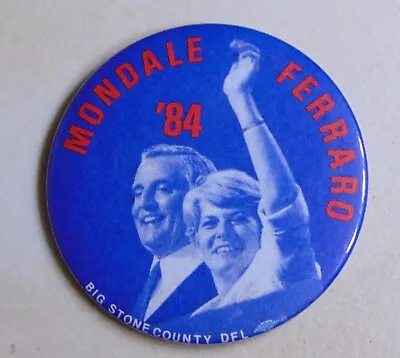 Walter Mondale 1984 Minnesota Campaign Pin Button Political • $0.99