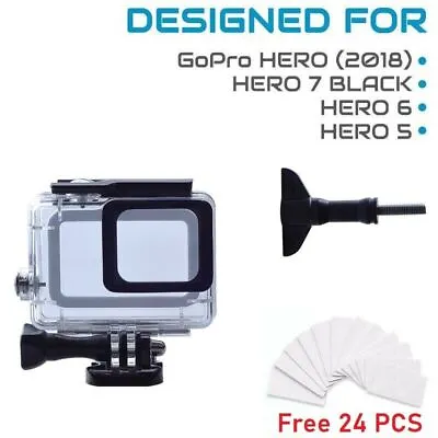 $18.89 • Buy Waterproof Diving Black Camera Accessories 45m Housing Case For GoPro Hero 7/6/5