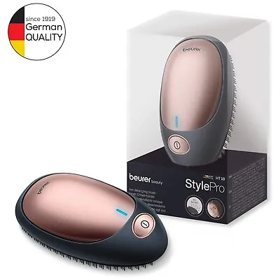 Beurer Ionic Detangling Brush | With Ion Technology For Smooth & Shiny Hair HT10 • £26.49
