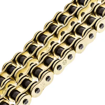 NICHE Gold 530 X-Ring Chain 120 Links With Connecting Master Link Motorcycle • $43.95