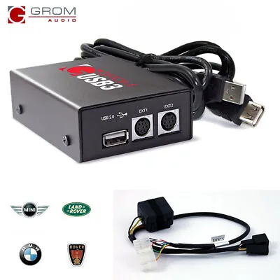 GROM USB IPhone MP3 Android Interface Car Kit For BMW 3 5 7 SERIES Virtual -CDC • £143.99
