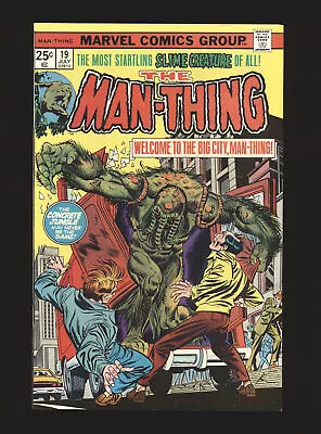 Man-Thing # 19 - 1st Scavenger NM- Cond. • $7.50