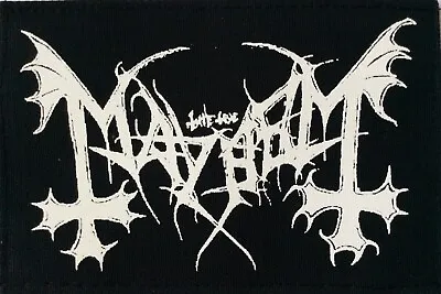 £2.99 • Buy MAYHEM (09) Patch Black Metal Satan Death 