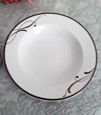 1 Mikasa Cocoa Blossom   Rimmed Soup Bowl • $4