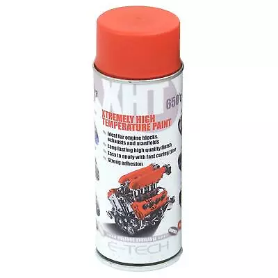 E-Tech Engineering 400ml XHT High Temperature Engine Block / Rocker Paint Red • £15.91