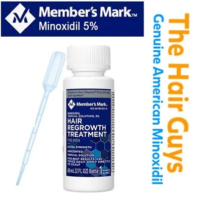 Member's Mark 5% Minoxidil | Popular US Brand | FREE 1st Class Delivery 1 Month • £15.95