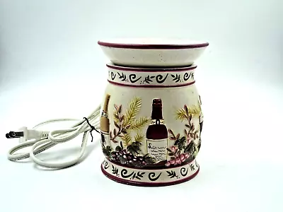 £24.74 • Buy YANKEE CANDLE 1109808 VINTAGE WINE BOTTLE PATTERN Electric Tart WARMER BURNER