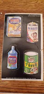 Vintage 1969 Topps Wacky Ads #17 Of 36  Card Wacky Packages • $10.50