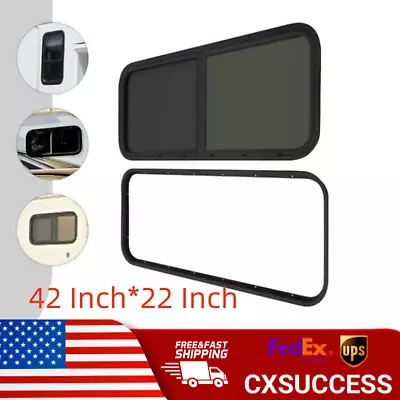 42*22 Inch Window Cargo Trailer Sliding Window Motorhome Camper Venting Window  • $160.55