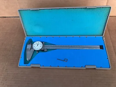 MITUTOYO 505-644-50 D8 T White Face 8” DIAL CALIPER .001” • $190