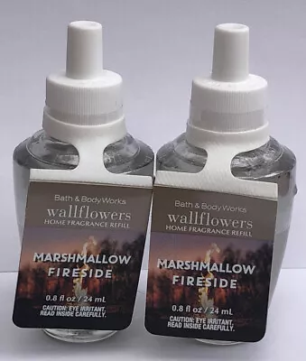 Bath & Body Works Marshmallow Fireside Wallflower Refill Bulbs (Set Of 2 ) • $19.99