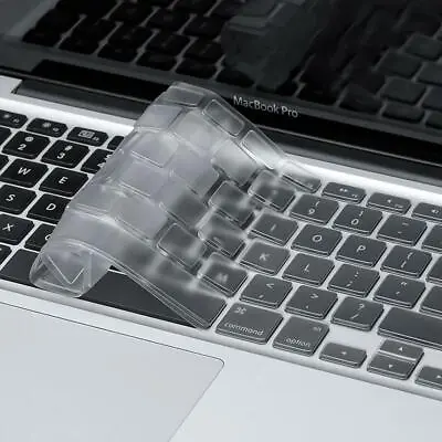 £3.49 • Buy Clear Skin Keyboard Cover Case For Apple MacBook Air 11'' 13''/Pro 13/14/15/16''