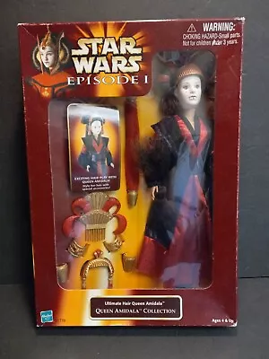$24.99 • Buy Star Wars Episode 1 Queen Amidala Doll Royal Elegance 12  Hasbro 1998! NIB!