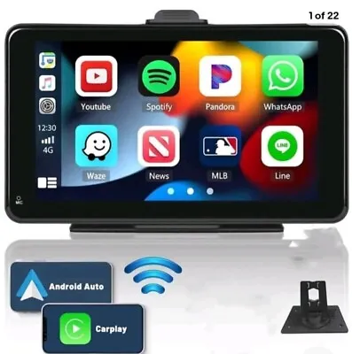 9 Inch CarPlay Android Auto Smart Screen MP5 Player Monitor FM Music Mirror Link • $74.99