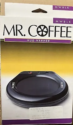 Mr. Coffee Mug Activated Cup Warmer Plate MWBLK White 30Min Auto Off Safety NIP • $12