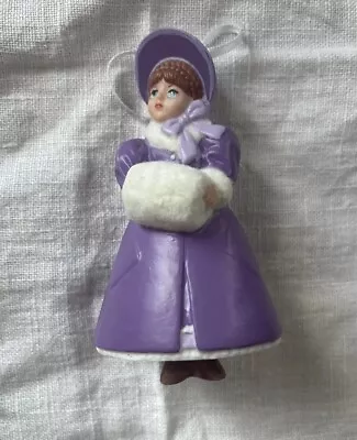 Hallmark Ornament Madame Alexander LITTLE WOMEN MEG MARCH 2001 Porcelain(no Box) • $10.99