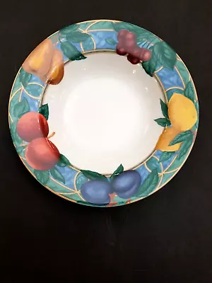 4 Casual Victoria Beale 8.75   Forbidden Fruit  #9024 Porcelain Soup/Cereal Bowl • $16