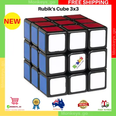 Original Rubiks Cube 3x3 Rubix Magic Rubic Mind Game Classic Puzzle Kids/Adults • $19.99