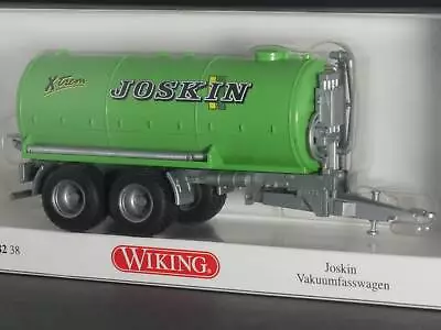$18.84 • Buy WIKING 038238 Joskin X-Treme Vacuum Tanker 1:87 New! Boxed 1701-21-33