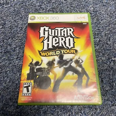 Guitar Hero World Tour - Microsoft Xbox 360 Tested • $8.50