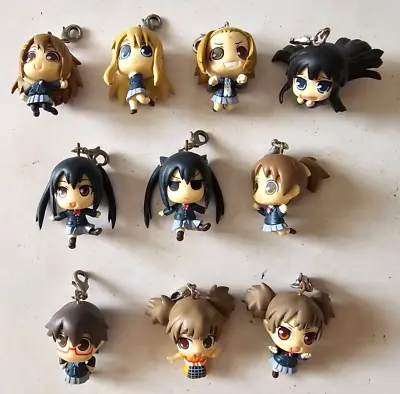 K-on! Mini Figure Model Keychain Anime Japan Set 10 Price • $89.99