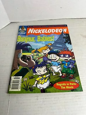 Nickelodeon Magazine November 2000 Rugrats Rule! Bonjour Babies Pokemon Vintage • $24.99