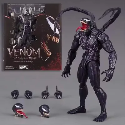 SHF MARVEL Venom Let There Be Carnage 2nd Ver. Action Figure Box Toy Gift Boy  • $33.59