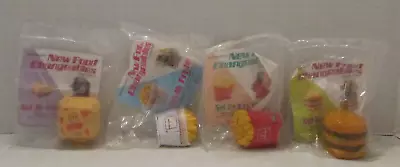 VINTAGE 1988 Lot Of (4) McDonald's New Food Changeables Toys (1) Sealed (3) Open • $29.99