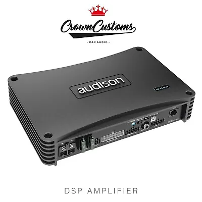 Audison Prima Forza Ap F8.9 Bit 8 Channel Dsp Amplifer 640 Watts Oem Upgrade • £1039.99