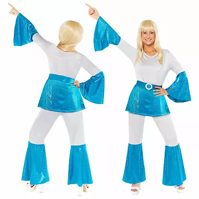 70s Pop Disco Dancer Abba Dress Up Ladies Costume • $59.99