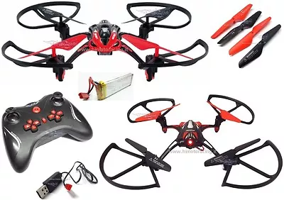 Drone Quadricopter Aircraft HIMOTO Radio 2.4GHZ Fly 360° Lipo 37V 500 MAH 6052 • $58.83