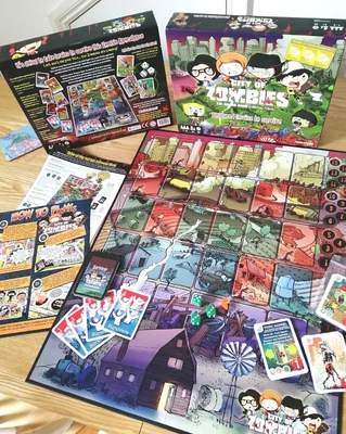 £15.99 • Buy City Of Zombies Board Game - Think Noodle Family Game Complete