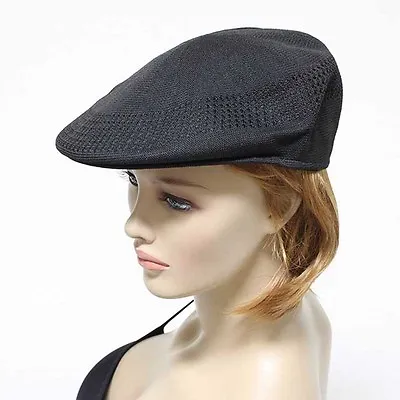 Mens Mesh Ivy Hat Fashion Newsboy Cabbie Vent Air Flat Golf Cap Unisex Hats New • $12.99