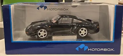 1/18 Exoto Motorbox 1986 Porsche 959 Black **READ** • $229