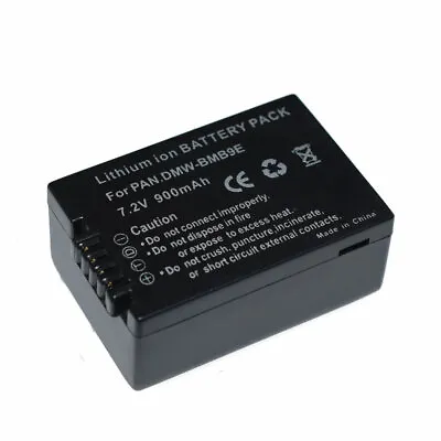 DMW-BMB9E Battery For Panasonic Lumix DMC-FZ40 FZ45 FZ150 FZ100 FZ47 Camera BMB9 • £13.24