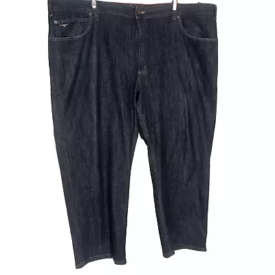 Men's RM Williams Denim Jeans Size 52R Stretch Blue Yellow Stitch Pants • $39.99