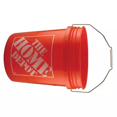 5 Gal. Homer Bucket Steel Wire Handle W Plastic Grip Extreme Durability 0.70 Mil • $5.79