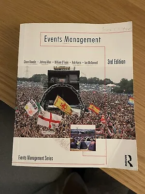 £15 • Buy Event Management 3rd Edition- Bowdin