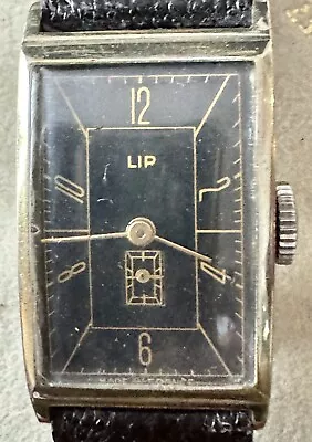 Vintage  LIP T18 Manual Wind Working Well For Women Or Men • $1142.21