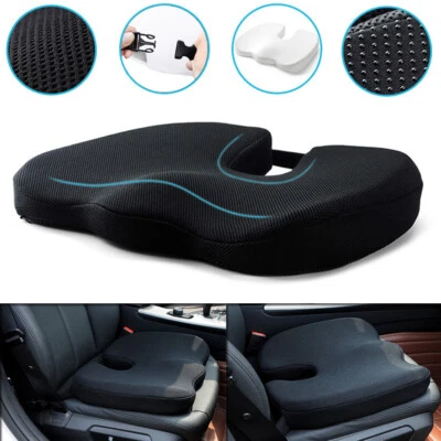 $30.99 • Buy Memory Foam Thick Car Front Seat Cushion Office Chair Soft Breathable Pad Mat