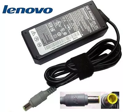 Original Lenovo ThinkPad 65W Charger Adapter Power Cord Supply Cable OEM Laptop • $15.99