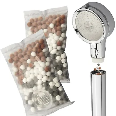 LaserJet 2pc Mixed Mineral Stones Replacement Set – Fit Any LaserJet Shower Head • £11.55