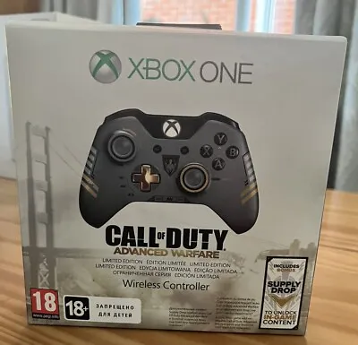 Xbox One Limited Edition Call Of Duty Advanced Warfare Controller NEW Sealed • £149.99