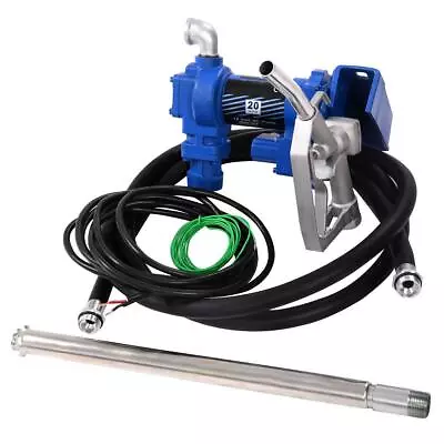 Portable 12V DC 20GPM Gasoline Fuel Transfer Pump Gas Diesel With 8FT Hose New • $169.99