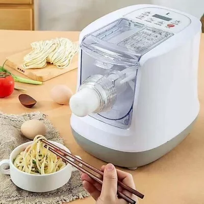Electric Pasta Maker Automatic Noodle Machine 13 Noodle Shape Maker With Molds • $157